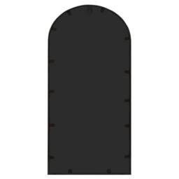 Berkfield Home Mirror Black 70x30 cm Iron for Indoor Use - thumbnail 4