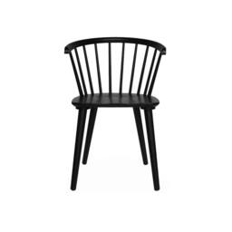 sweeek Pair of chairs in walnut wood & plywood in Black - thumbnail 8