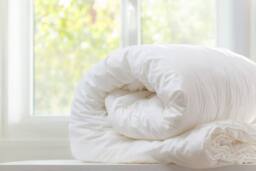 The Linen Consultancy 'White & Co' Luxury Softened Duck Feather 13.5 Tog Duvet in White - Size: Single - thumbnail 1