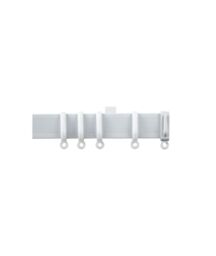 New Edge Blinds Pack of 20 Plastic Sliding Curtain Track Hook Gliders in White - thumbnail 2