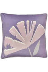 Fusion 'Alma' Soft Touch Velvet Filled Cushion in Lilac - Size: 43 cm x 43 cm - thumbnail 1