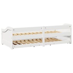 Berkfield Home Daybed with Trundle without Mattress IRUN White 90x200 cm - thumbnail 9
