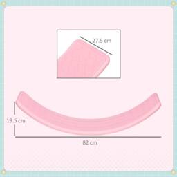 VOGREX Pink Kids Balance Wobble Board for Ages 3-6 - thumbnail 2