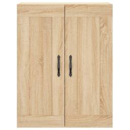 Berkfield Home Highboard Sonoma Oak 69.5x34x180 cm Engineered Wood in Light Brown - thumbnail 6