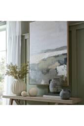 KDMD Grove Large Globe Vase for Floor & Console Decor in White - thumbnail 2