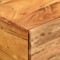 Berkfield Home Beautiful Coffee Table 100x54x40 cm Solid Wood Acacia in Brown - Size: 100 x 54 x 40 cm - thumbnail 8