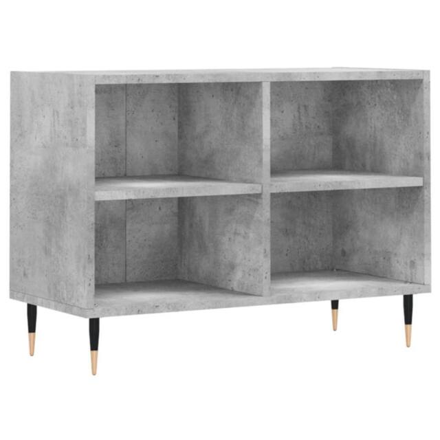 Berkfield Home TV Cabinet Concrete Grey 69.5x30x50 cm Engineered Wood - image 1