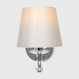 ValueLights Bryantt Silver Indoor Wall Light - thumbnail 4