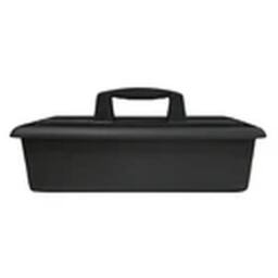 Havendro Large - Graphite Carry All Caddy Storage Home Office Caddy in Black - thumbnail 3