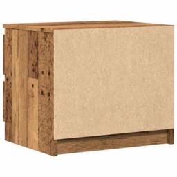 Berkfield Home Bedside Cabinets 2 pcs Old Wood 50x40x43.5 cm Engineered Wood in Brown - thumbnail 8
