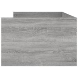 Berkfield Home Bed Frame with Drawers without Mattress Grey Sonoma 90x200 cm - thumbnail 7