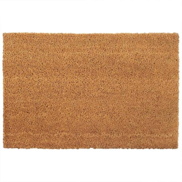 Berkfield Home Door Mats 5 pcs Natural 40x60 cm Tufted Coir in Brown - image 1