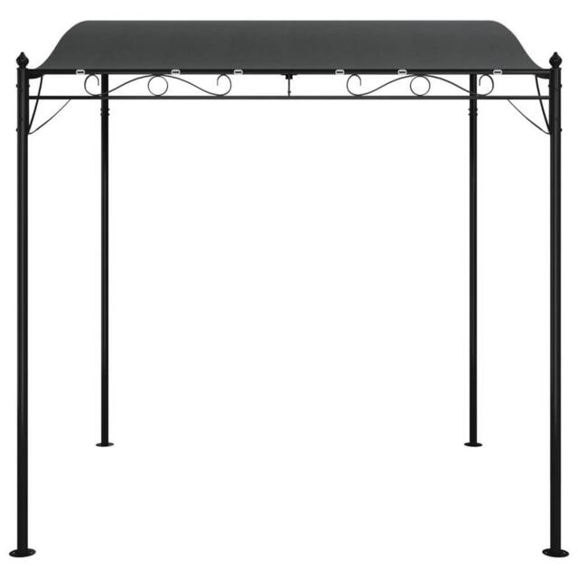 Berkfield Home Regardless Canopy Anthracite 2x2.3 m 180 g/m ² Fabric & Steel in Black - image 1