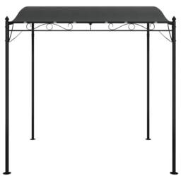 Berkfield Home Regardless Canopy Anthracite 2x2.3 m 180 g/m ² Fabric & Steel in Black - thumbnail 1