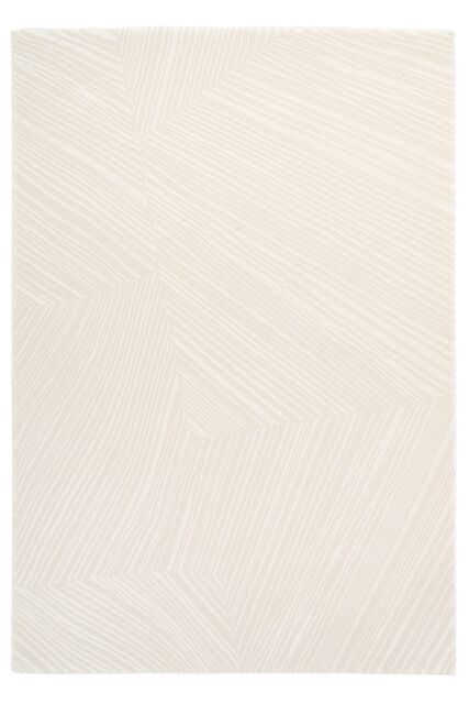 Kukoon Retro Silver Grey Modern Abstract Living Area Runner Rug - Size: 120 cm x 170 cm - image 1