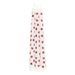 Something Different Love Bug Ladybird Taper Candle (Pack of 3) in White - thumbnail 1