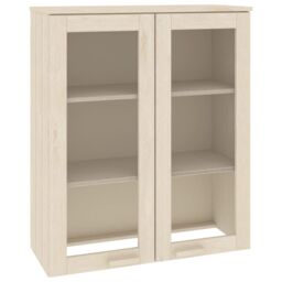 Berkfield Home Top for Highboard HAMAR Honey Brown 85x35x100cm Solid Wood Pine - Size: 85 x 35 x 100 cm - thumbnail 2