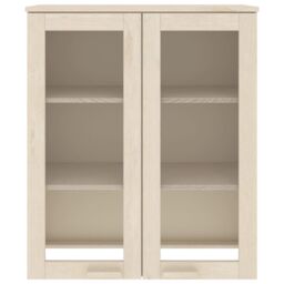 Berkfield Home Top for Highboard HAMAR Honey Brown 85x35x100cm Solid Wood Pine - Size: 85 x 35 x 100 cm - thumbnail 3