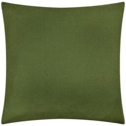 HOEM Brooke Abstract 100% Cotton Cushion in Dark Green - Size: 50 cm x 50 cm - thumbnail 2