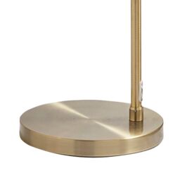 Pagazzi Jive Antique Brass Arc Floor Lamp in Gold - thumbnail 6
