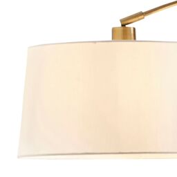 Pagazzi Jive Antique Brass Arc Floor Lamp in Gold - thumbnail 4