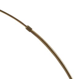 Pagazzi Jive Antique Brass Arc Floor Lamp in Gold - thumbnail 7