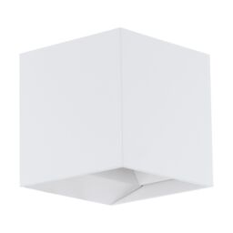 Loops IP54 Outdoor Wall Flood Light White Adjustable 3.3W Built in LED Porch Lamp - thumbnail 1