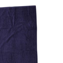 Towel City Bordered Printable Bath Towel in Navy - thumbnail 2