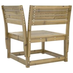 Berkfield Home Garden Sofa Corner 73x73x78 cm Impregnated Wood Pine in Brown - Size: 73 x 73 x 78 cm - thumbnail 6