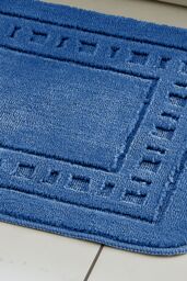 Catherine Lansfield 'Armoni' Bath Mat & Ped Set in Navy - thumbnail 2
