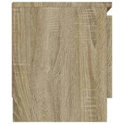 Berkfield Home TV Cabinet with Door Sonoma Oak 102x30x36 cm in Light Brown - Size: 102 x 30 x 36 cm - thumbnail 7