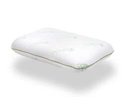Rest Relax Jumbo Graphite Memory Laytech Foam Orthopaedic Pillow in White - Size: Single - thumbnail 2