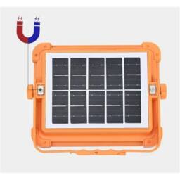 Nordara 336 LED Solar Floodlight Portable Waterproof Rechargeable 5 Mode 150W in Orange - thumbnail 4