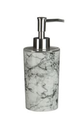 Orsina Rome Soap Dispenser, Marble Effect in Grey - thumbnail 1