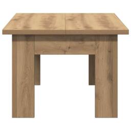 Berkfield Home Durable Coffee Table Artisan Oak 100x60x42 cm Engineered Wood in Brown - Size: 100 x 60 x 42 cm - thumbnail 5