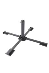 Garden Sanctuary Portable Foldable Umbrella Stand Garden Parasol Base in Black - thumbnail 4