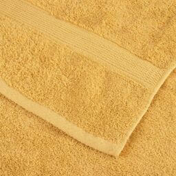 Berkfield Home 12 Piece Premium Towel Set SOLUND Gold 600 gsm - thumbnail 5