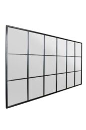 "MirrorOutlet Black Modern Window Garden Wall Mirror 79"" X 47"" (200CM X 120CM) - Size: 1 Pack" - thumbnail 5