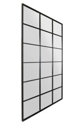 "MirrorOutlet Black Modern Window Garden Wall Mirror 79"" X 47"" (200CM X 120CM) - Size: 1 Pack" - thumbnail 7