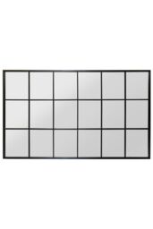 "MirrorOutlet Black Modern Window Garden Wall Mirror 79"" X 47"" (200CM X 120CM) - Size: 1 Pack" - thumbnail 4