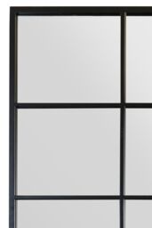 "MirrorOutlet Black Modern Window Garden Wall Mirror 79"" X 47"" (200CM X 120CM) - Size: 1 Pack" - thumbnail 6
