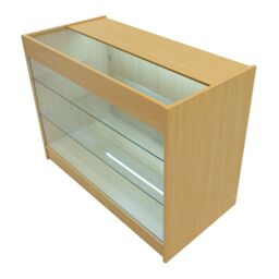Monstershop LED Retail Shop Counter K1200 - Maple in Beige - thumbnail 8