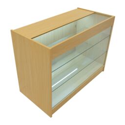 Monstershop LED Retail Shop Counter K1200 - Maple in Beige - thumbnail 1