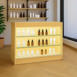Monstershop LED Retail Shop Counter K1200 - Maple in Beige - thumbnail 5
