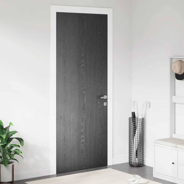 Berkfield Home Self-adhesive Furniture Film Dark Wood 500x90 cm PVC in Black - image 1