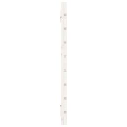 Berkfield Home Wall Headboard White 146x3x63 cm Solid Wood Pine - Size: 146 x 3 x 63 cm - thumbnail 5