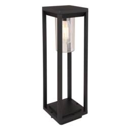 Netlighting Candela Outdoor Bollard Matt Black IP44 1x E27