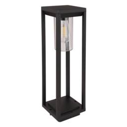 Netlighting Candela Outdoor Bollard Matt Black IP44 1x E27 - thumbnail 2