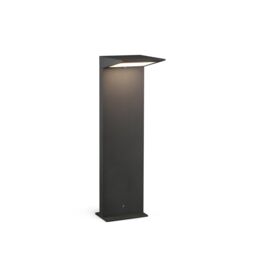 Netlighting Soleil Outdoor Dark Grey Bollard Solar Panel Light IP54 - thumbnail 1