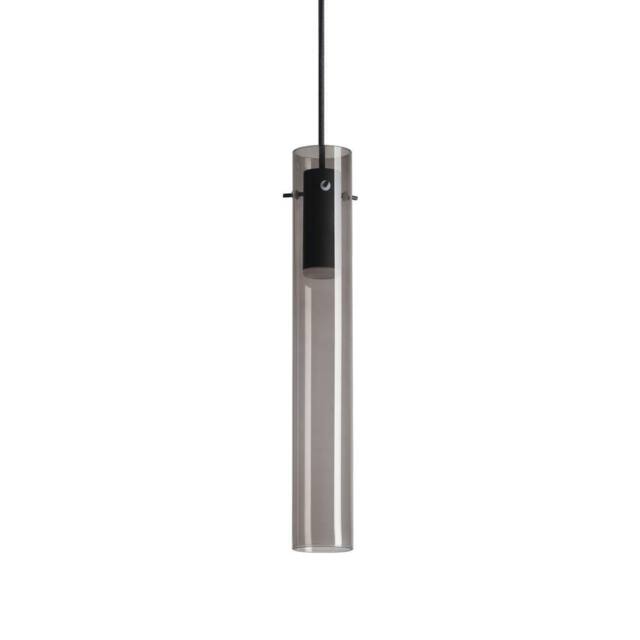 Netlighting Flam LED Slim Pendant Ceiling Light Smoke 3000K in Grey - image 1